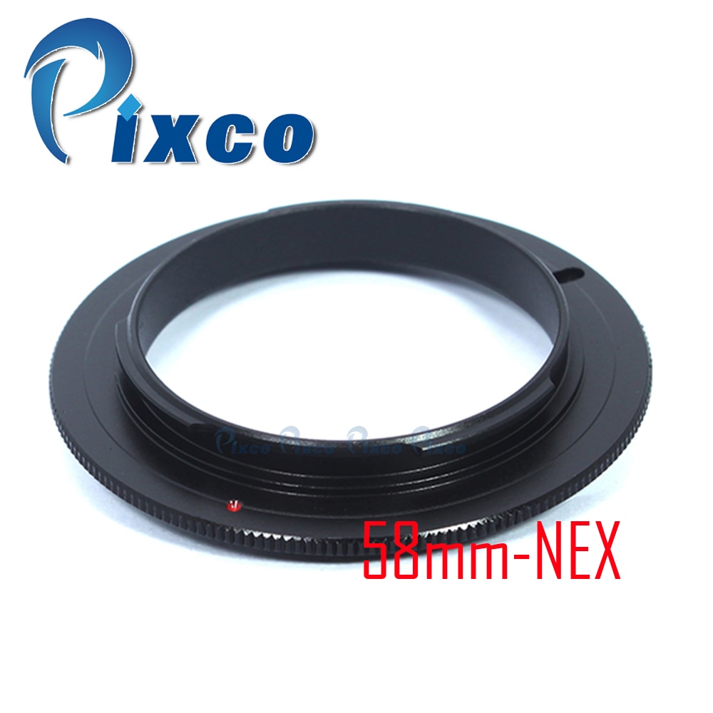 Pixco 49mm 52mm 55mm 58mm Objektiv Makro umkehren Adapter Ring Für Sony NEX E montieren Kamera