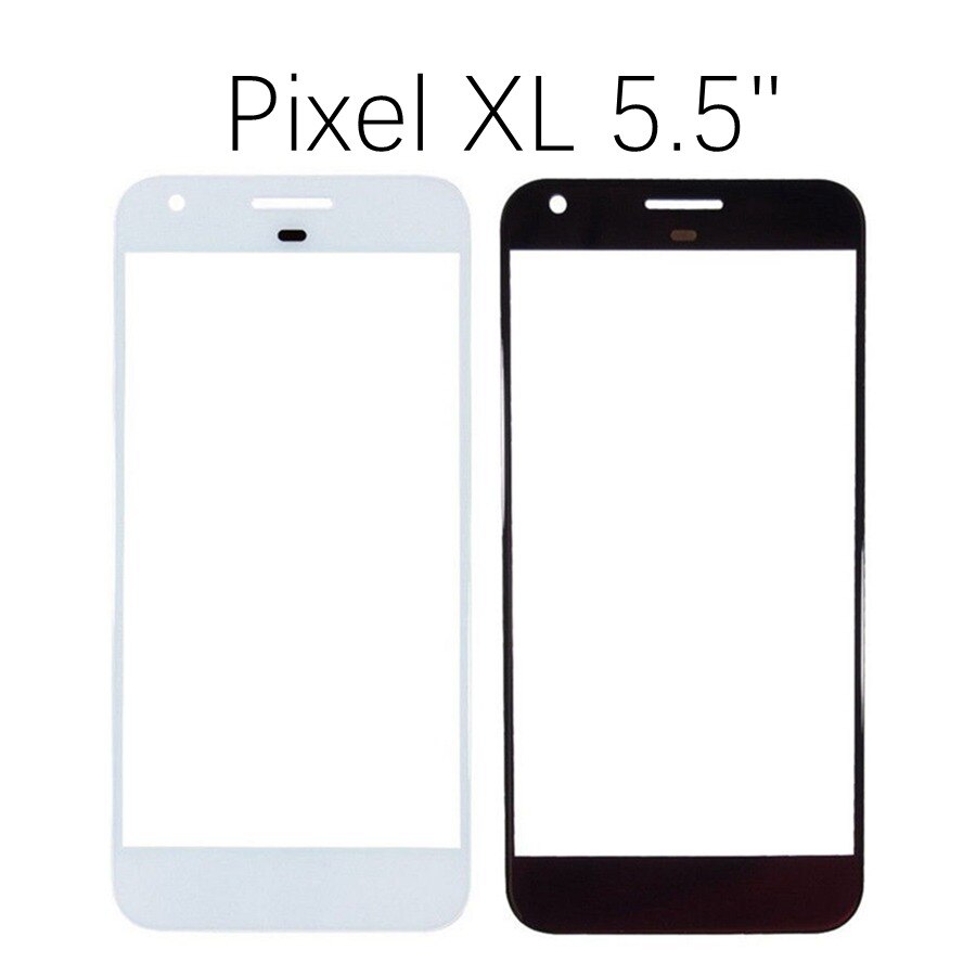 Front Glass For Google Pixel 2 3 3A 4 XL Front Glass Lens Outer Touch Screen Panel Glass Cover Pixel 2XL 4XL Replacement Parts