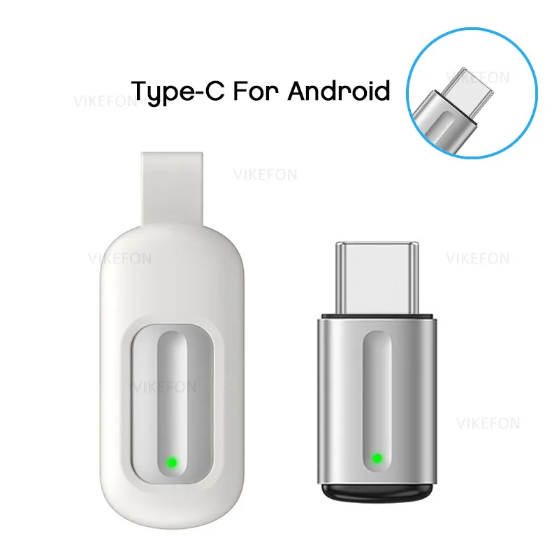 Fifth Generation Capsule Remote Control Mobile Infrared Transmitter Air Conditioner TV Remote Control for iOS Android HarmonyOS: RED