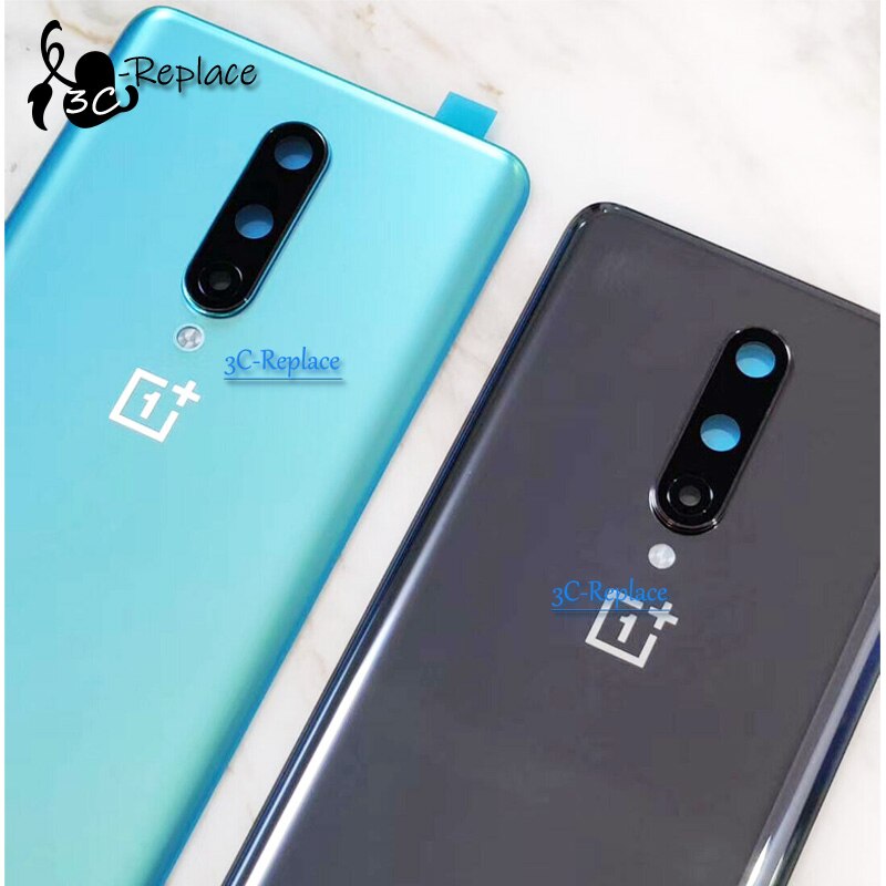 Originale/di Alta Guality per OnePlus 8 / 8 pro 1 + 8 pro Posteriore Copertura di Batteria del Portello custodia di posteriore di Vetro parti