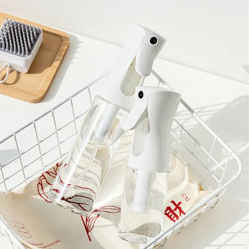 200ml hogedruk oliespuitflessen met continue nevelverstuiver, navulbare kook-, barbecue- en kookgerei