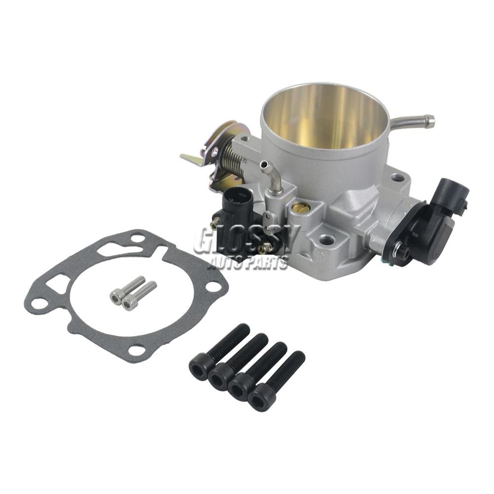 AP03 Skunk 2 Alpha 70mm Throttle Body w/Calibrated Blox TPS 309051050 16400P0AA50 16400P0AA11 for Civic B D H F Series