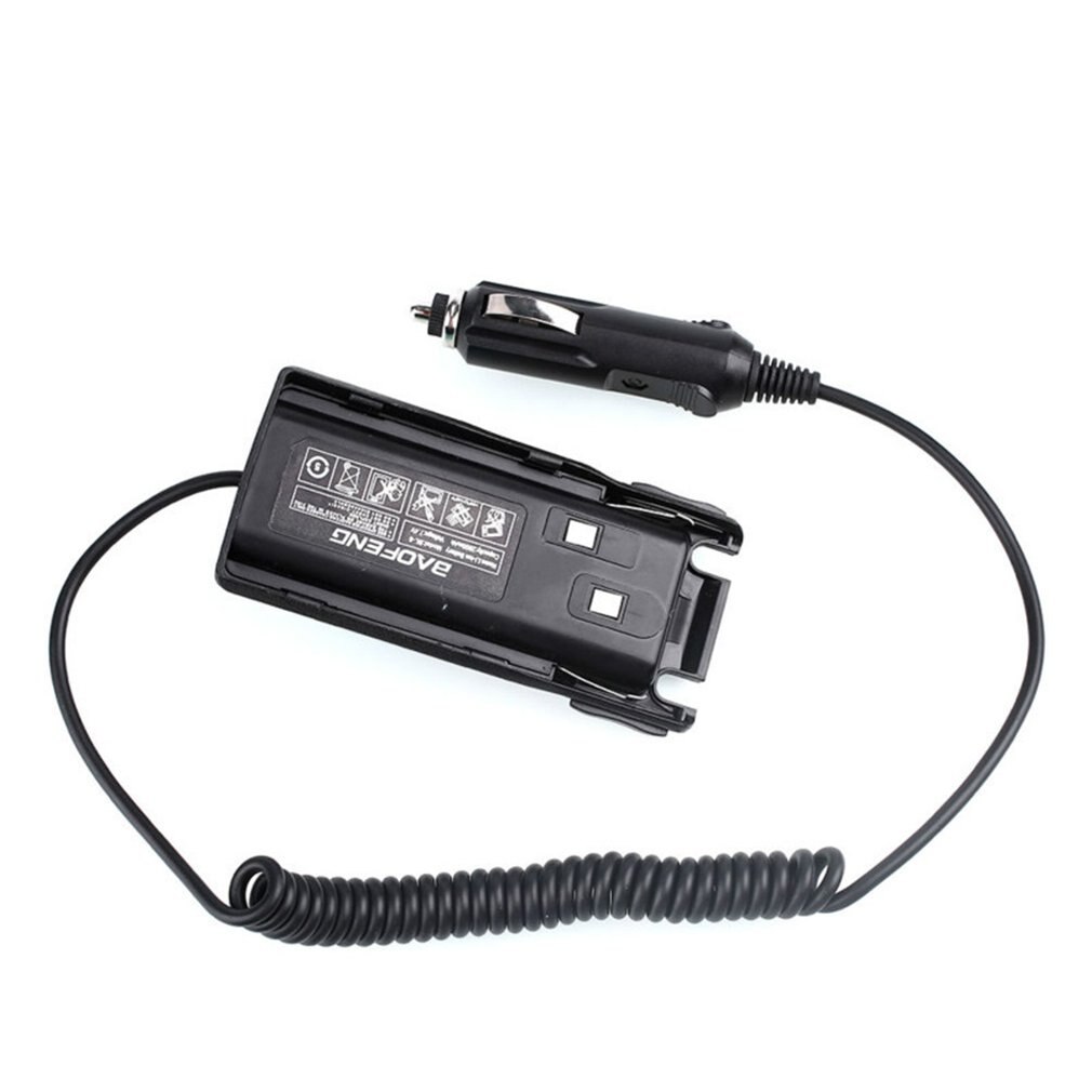 UV-82 coche Eliminador de batería para Baofeng UV82 UV-82L UV-8D UV-89 UV-82HP Radio Walkie Talkie UV-82 cargador de coche