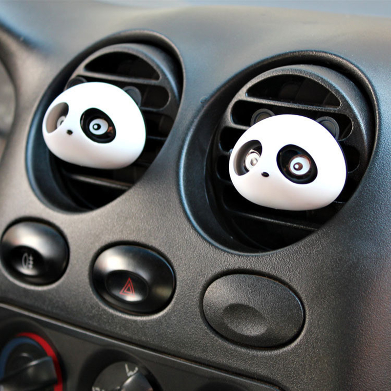 Auto Luchtverfrisser voor Auto Leuke Panda Auto Smaken Automoibles Vent Decoratie Parfum Geur Aroma Styling Accessoires