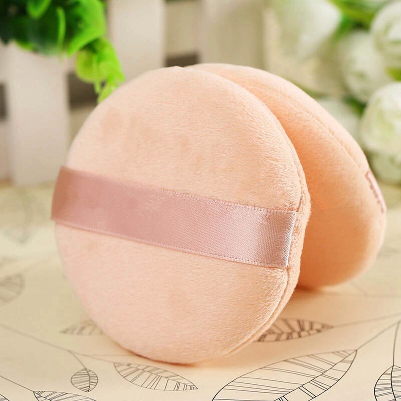 10pcs Round Shape Facial Face Body Powder Foundation Puff Portable Soft Cosmetic Puff Makeup Foundation Sponge Lot