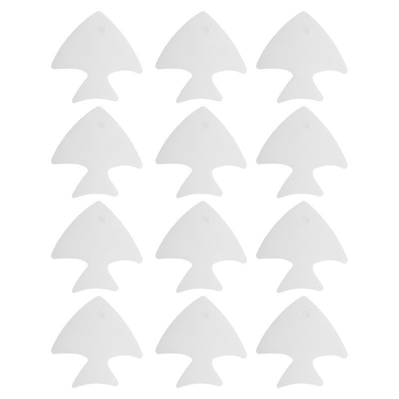 10/12/20Pcs Badkamer Anti Slip Sticker Bad Sticker Badkamer Antislip Sticker Voor Thuis Badkamer: Transparent  8X8CM