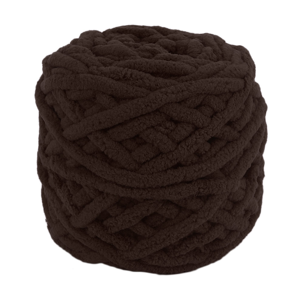 Koffie Kleur DIY Sjaal Trui Handdoek Dikke Breien Garen 95g 7mm Diameter