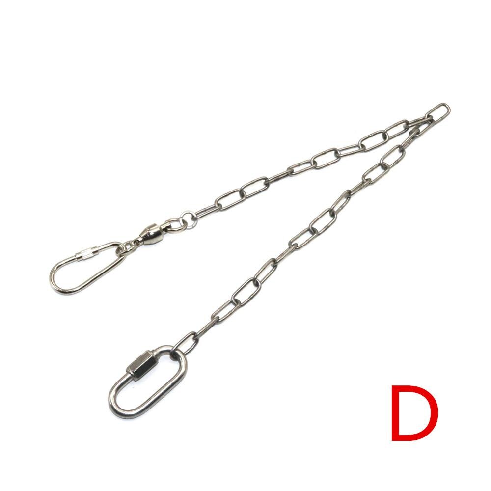 Anillo para pierna de loro, cadena para tobillo, pie, pájaro, entrenamiento volador al aire libre, soporte de apertura, accesorios para suministros de palomas, 1 ud.: D
