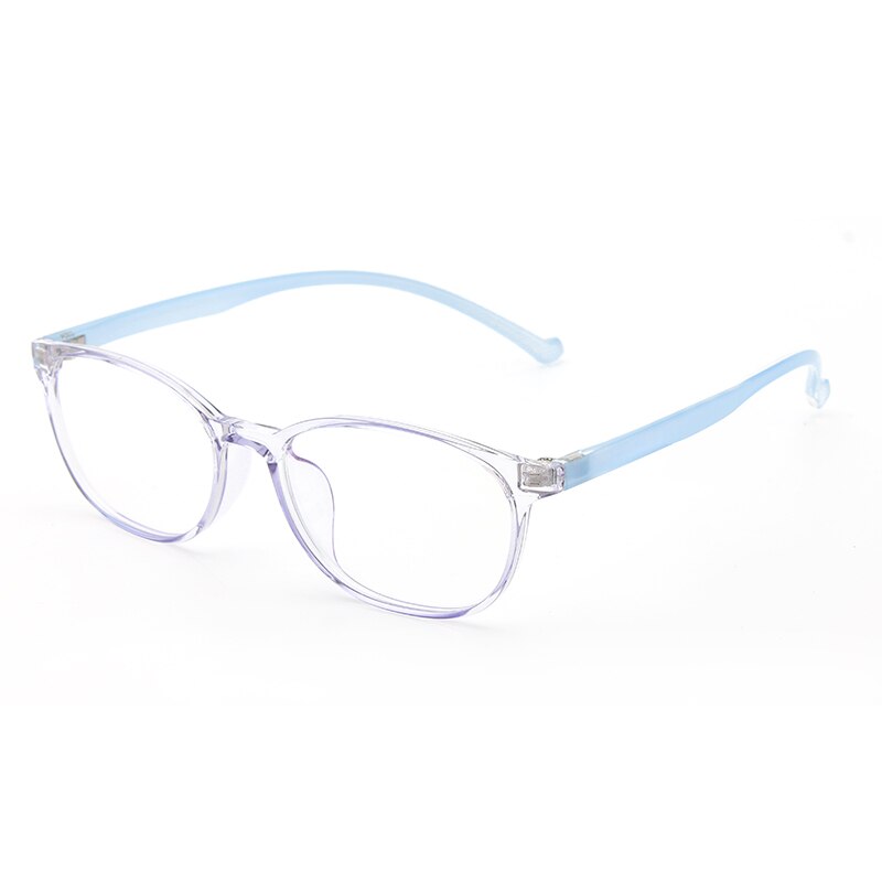 Anti Blue Light Kids Glasses Prescription Optical Frame Children Boy Girls Square Computer Blocking Reflective Eyeglasses UV400: C2