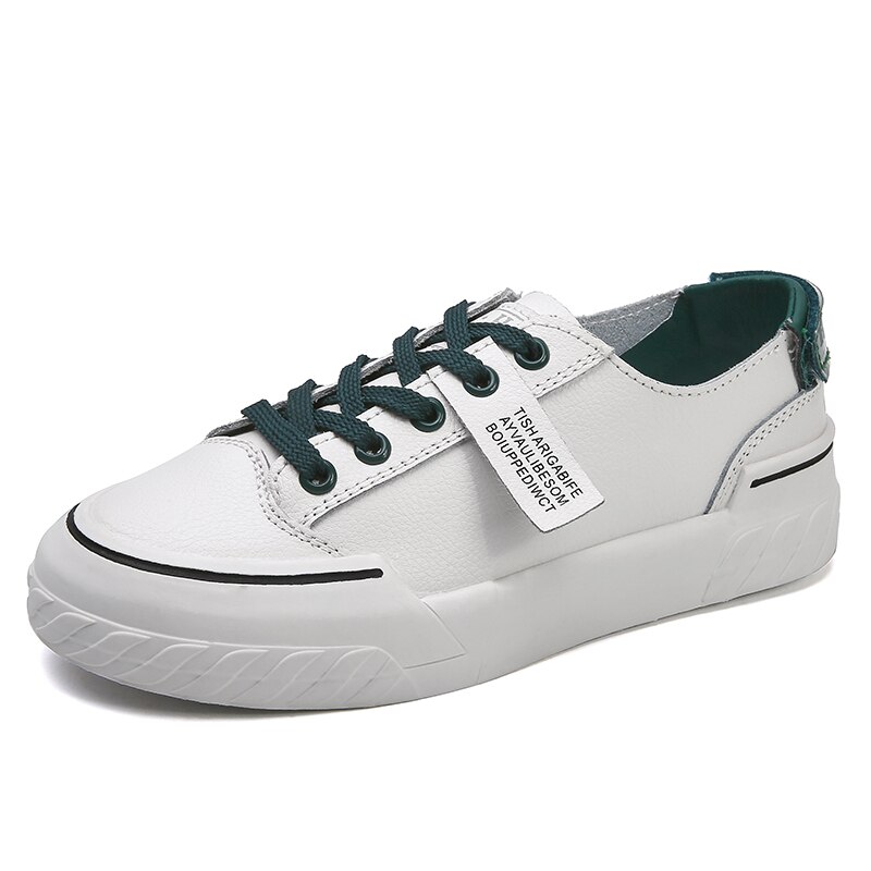 Tenis femeninos con agujeros para Mujer, Zapatos de Tenis transpirables de cuero, zapatillas deportivas para Mujer: EGRE1 / 9