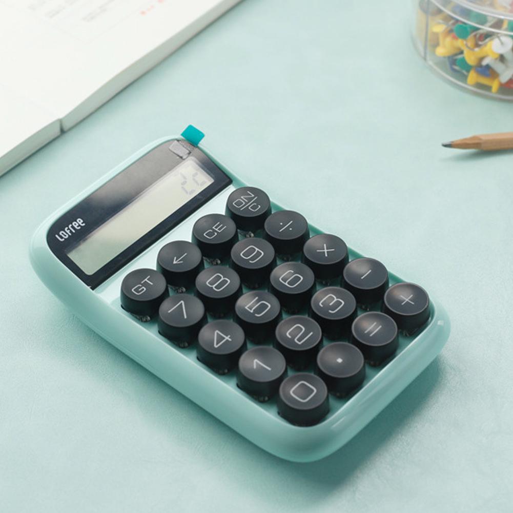 Calculadora do teclado do feijão do escritório calculadora do dígito do tela táctil calculadoras científicas para a engenharia escolar material de escritório