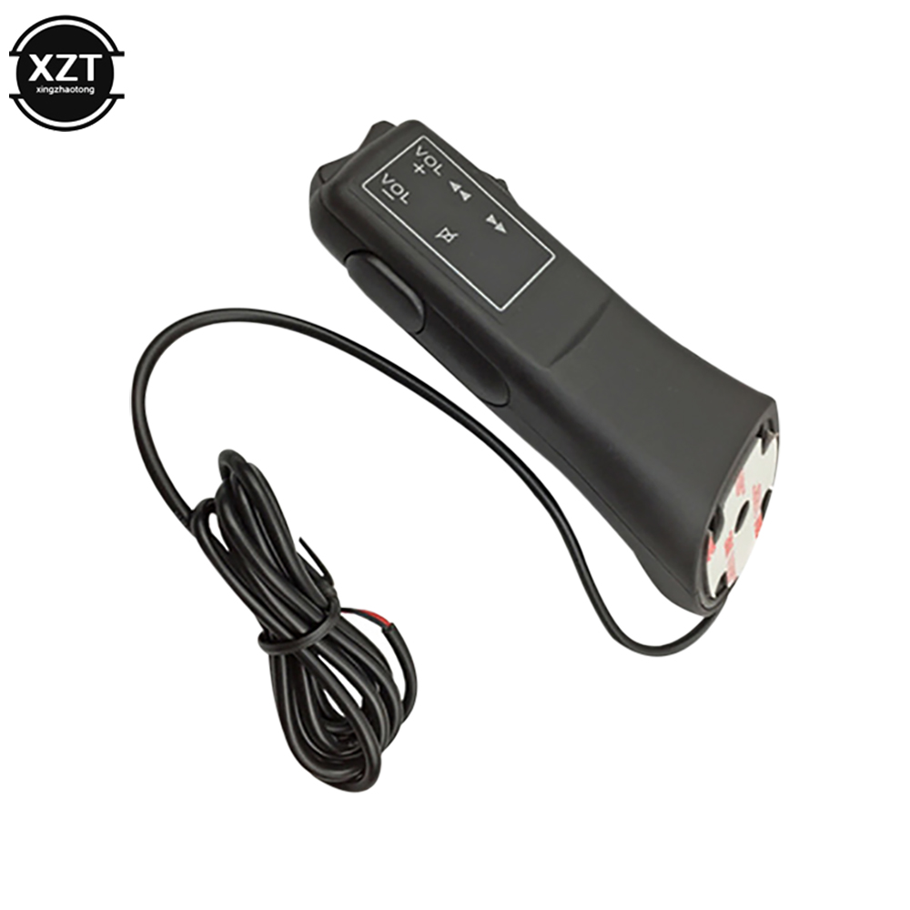 Universele Auto Stuurwiel Knop Afstandsbediening Multifunctionele Auto Radio Gps Dvd Navigatie 2 Din Bedrade Afstandsbediening