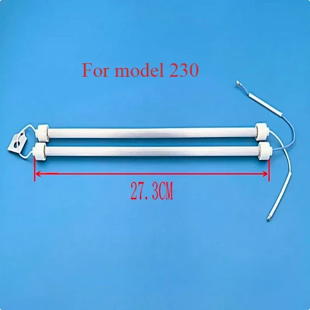 1PCS Heating Tube Lamp Tube for Laminator Plastic Sealing Machine and Transfer Printing Machine 35.3/36.3/37/26.3/27.3CM: Silver