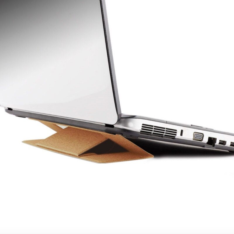 Cool Adjustable Laptop Stand Laptop Pad Adhesive Invisible Stands Folding Bracket Portable Tablet Holder For Laptop Tablet