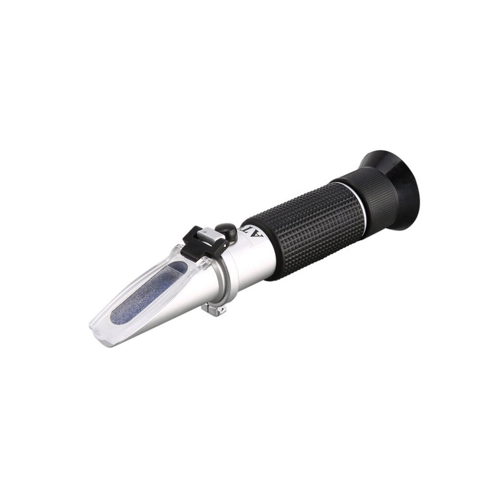 Handheld Refractometer 0-32% Suiker 0-28% Zoutgehalte Concentratie Optische Wijn Inhoud Meter Mini Atc Meten Tester