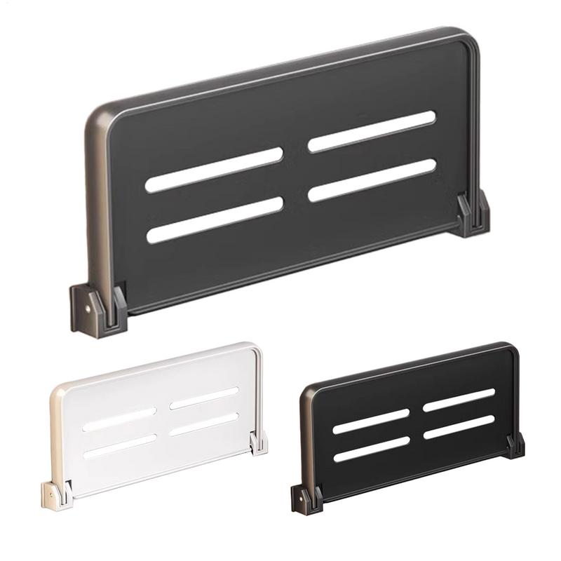 Folding RV Shelf Campers Fold-Down Wall Shelf For Shower Rack Organizer Aluminum Wall Storage Rack RV/Campers Interior Accessory