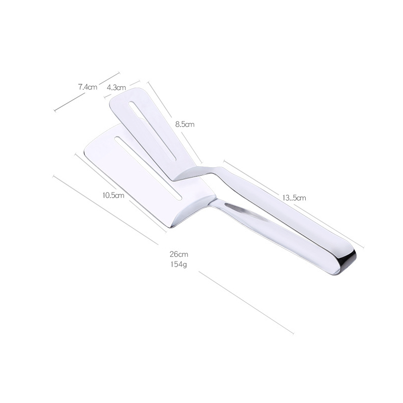 Stainless steel food clip 304 food barbecue clip fried steak anti-scald clip fried egg fried fish clip