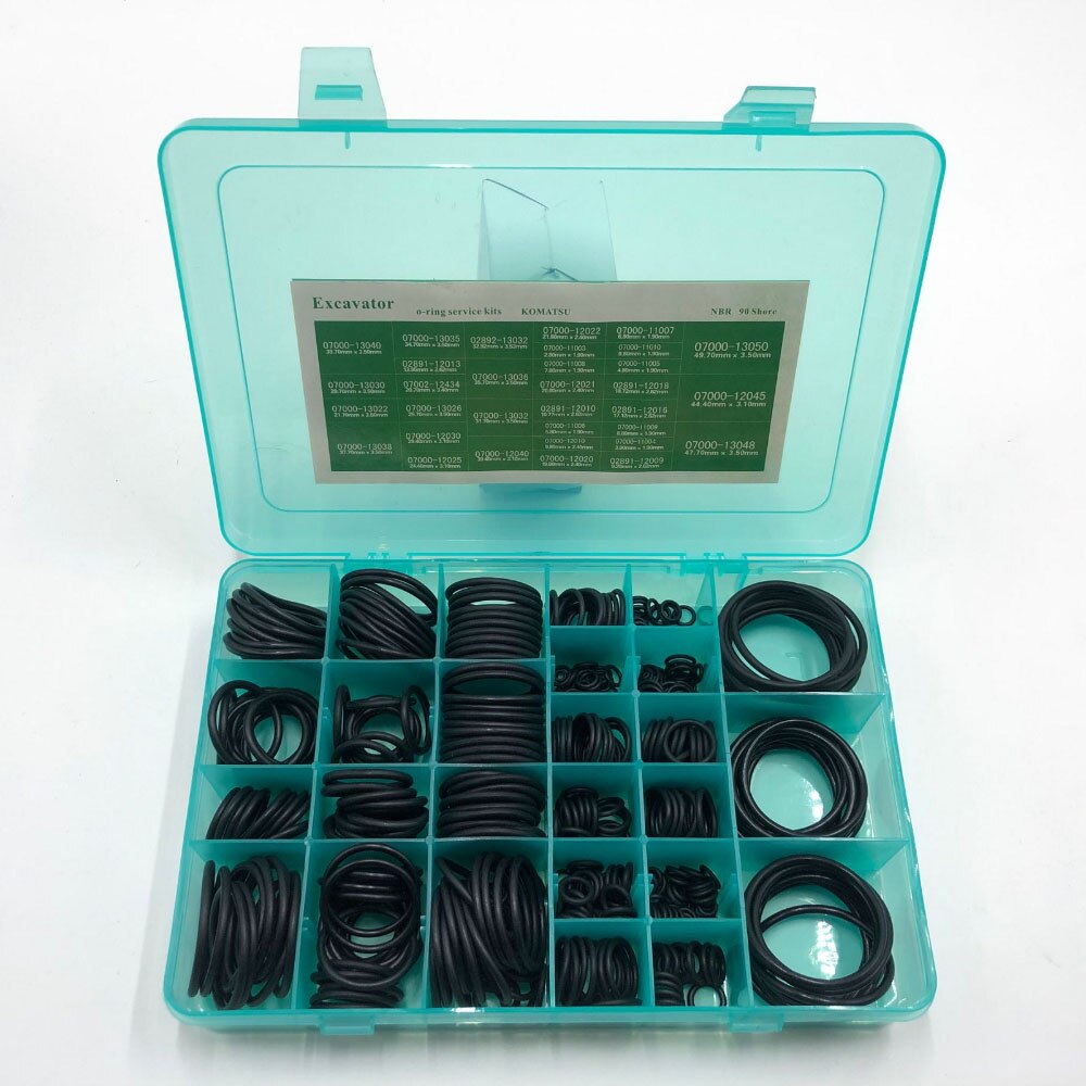 GOODSEAL 435PC Oring Service Kits NBR90 For KOMAT... Grandado