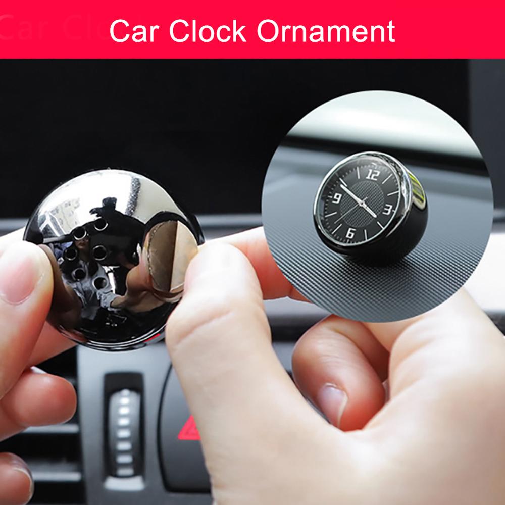 Mini Universal Car Clock Auto Clock Dashboard Digital Watch Mechanics Quartz Clocks Auto Ornament Clock Car Accessories