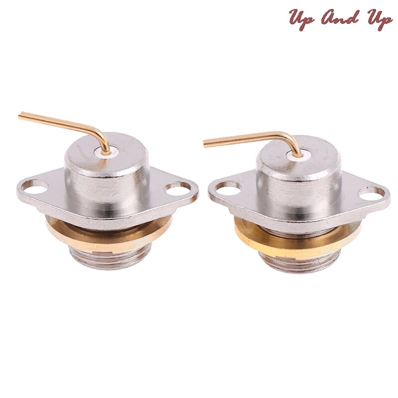 2 Stuks Connector Sma Male Moer Flens Panel Mount Voor Radio Antenne Socket