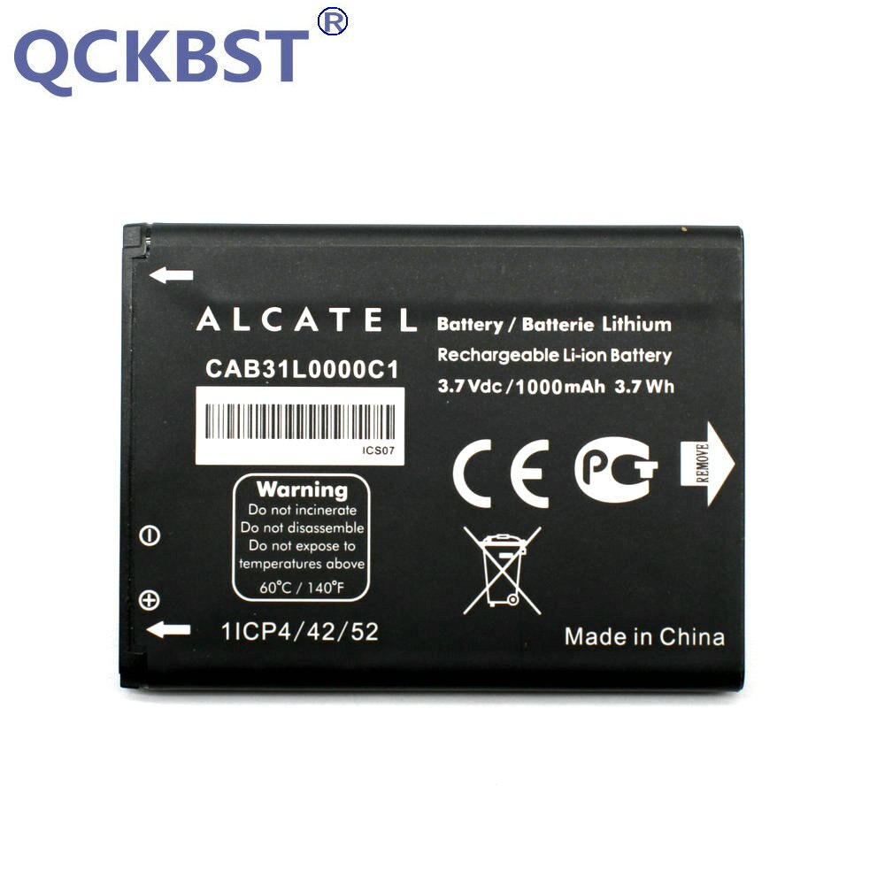 Аккумулятор alcatel cab31l0000c1