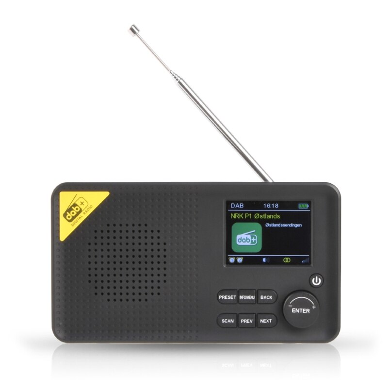 Rechargeable Lightweight Home Radio Portable Bluetooth Digital Radio DAB/DAB+ and FM Receiver 573A