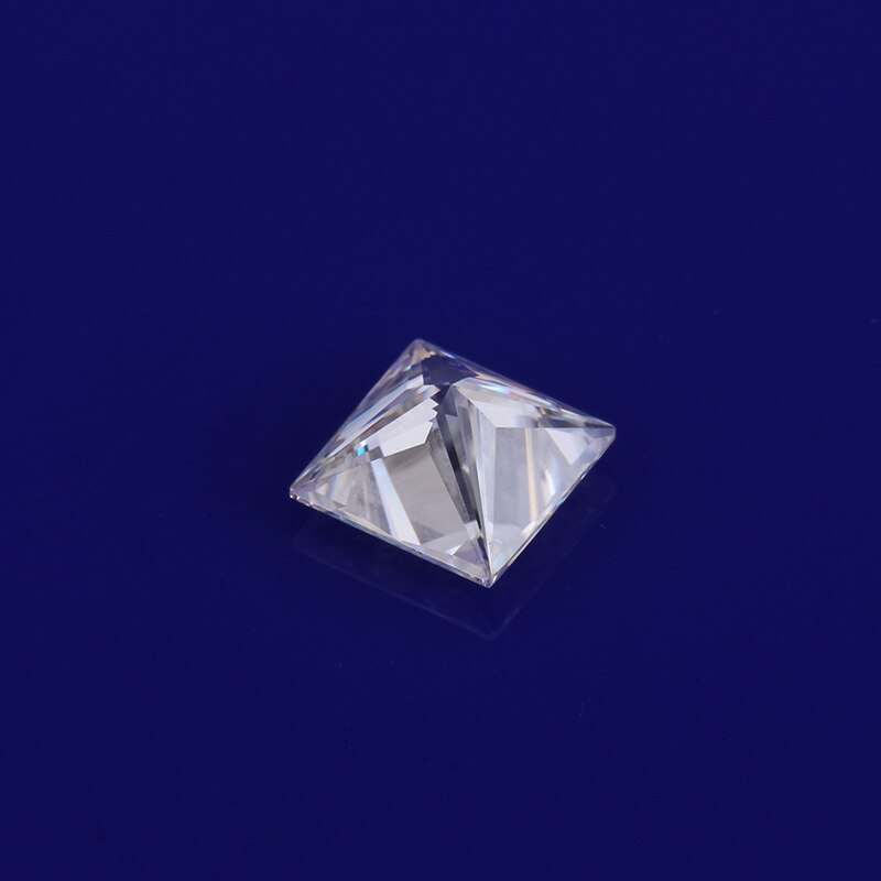 Moissanites solto pedra gh cor 4 * Moissanites 4mm praça princesa cut 0.4ct perto branco pedra preciosa diamantes moissanites