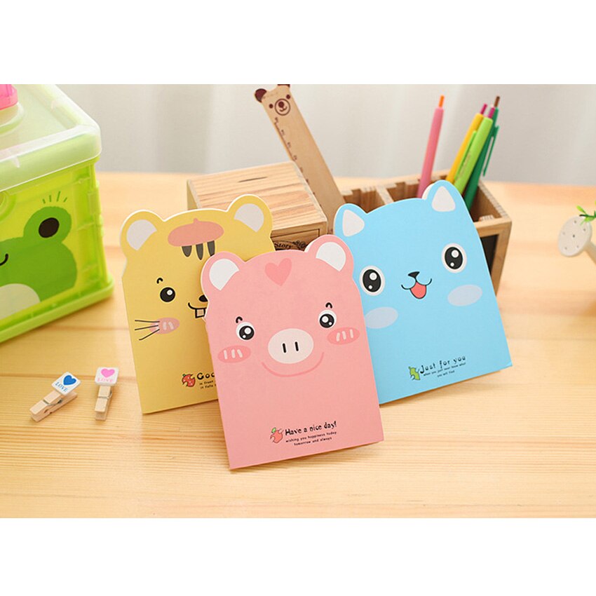 1pc/lot Strange Pig Colorful MINI writing notebook Classical paper Learning for School Office Student