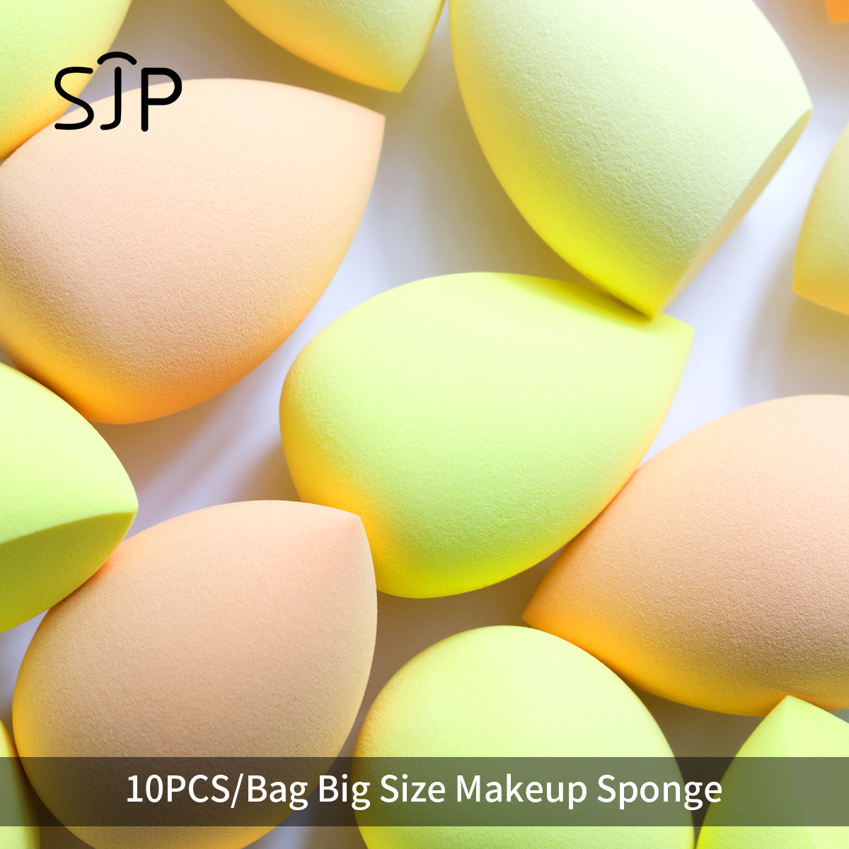 3/4/10 PCS Makeup Sponge Blenders Blending Sponge Foundation Applicator Cosmetic Sponges makeup tools: WHITE