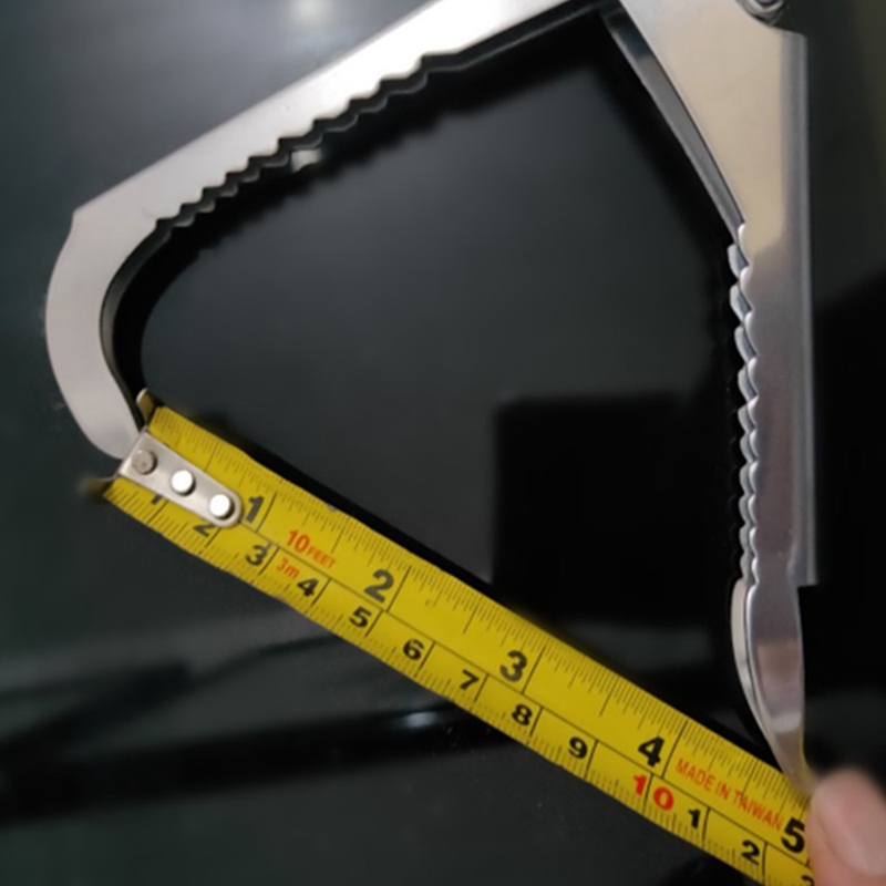 Pince serpent repliable pour attraper des reptiles, outil de manipulation avec mâchoire large en Zigzag