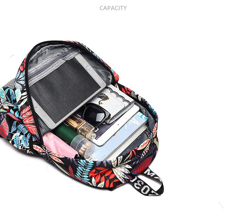 Sacs à dos de imprimé Style hawaïen pour adolescentes,