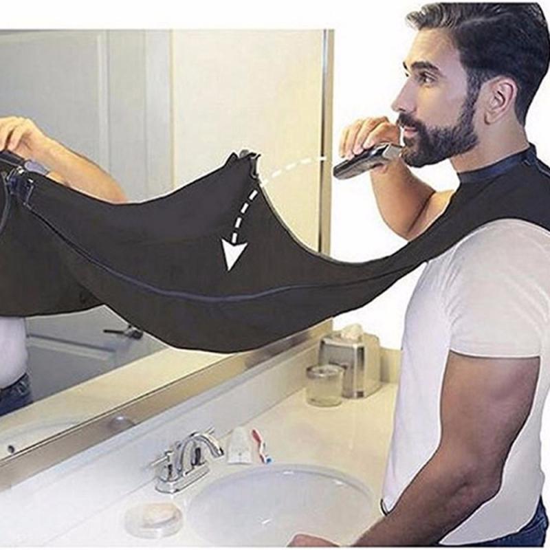 Delantal para afeitarse de baño para hombre y mujer, Protector de limpieza del hogar, impermeable, afeitado, barba