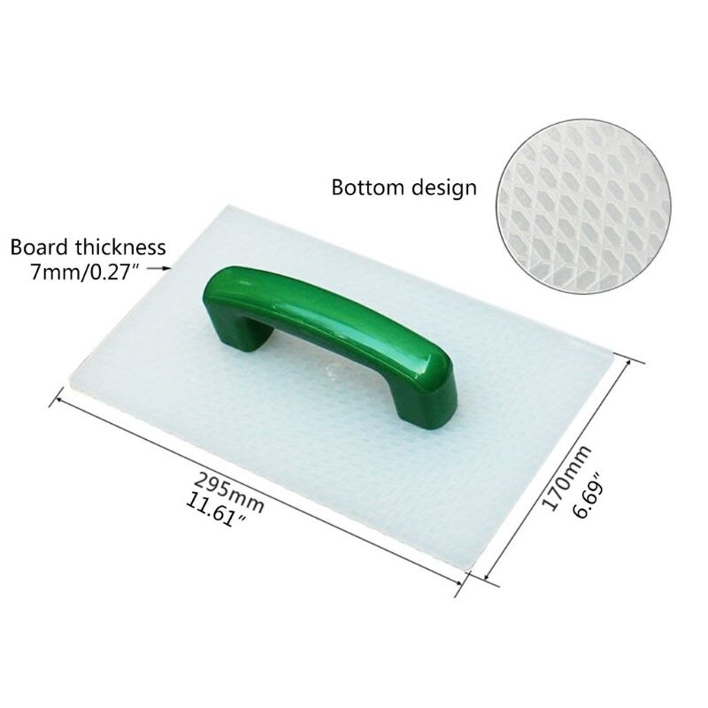 Plastic Plaster Trowel Cement Plastering Float Tile Hand Scraper Tools Molds