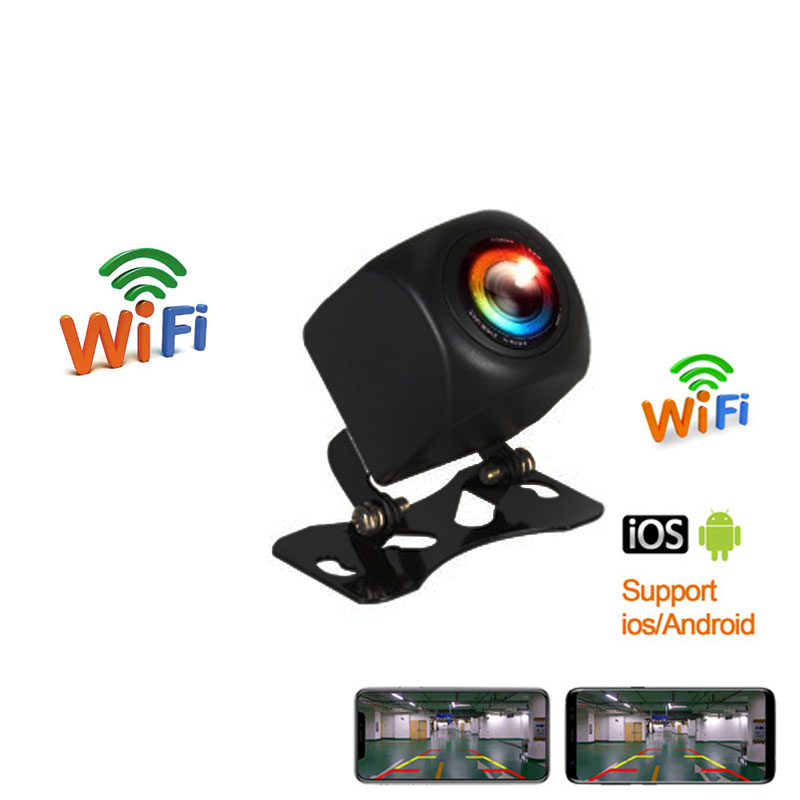 ! Wifi Hd Auto Reverse Camera Draadloze Auto Achteruitrijcamera Voor Ios En Android Telefoon Met Video Opname Functie