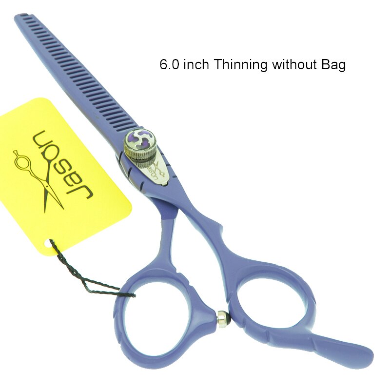 Jason-Tijeras afiladas para cortar el pelo, herramientas de estilismo para peluquería, 6 pulgadas, A0022D: A0024D-05-55