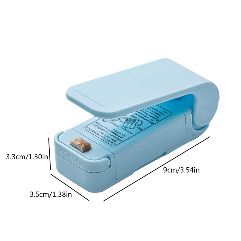 Mini Bag Sealer Heat Bag Verpakking Sealer Handheld Heat Vacuum Sealer Draagbare zaksluitmachine Voedsel Snacks Opslaggereedschap