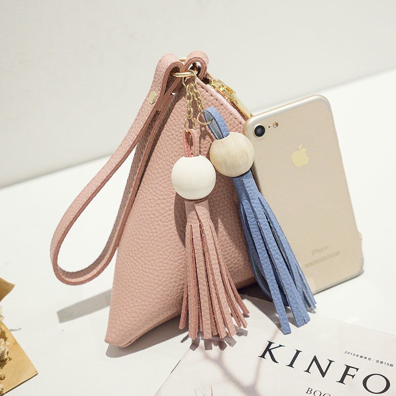 Purse Key Bag Lady Portemonnee Sleutelhanger Met De Tas In Grote Capaciteit Portemonnee Hand Purse Coin Case portemonnee Vrouwen Portfele