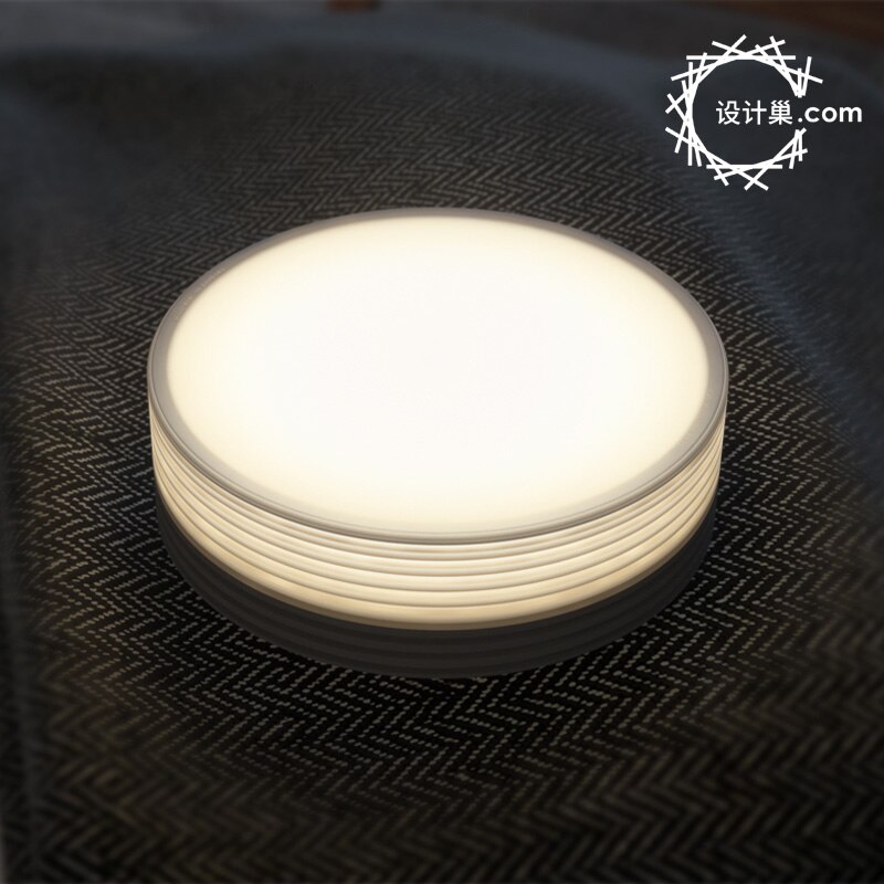 LED Light Rotating Modular Light Control Lighting Round Night Light Decorative Wall Lamp