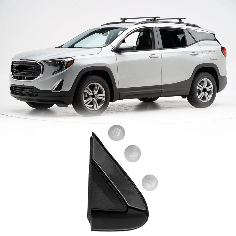 Espejo retrovisor lateral Exterior, embellecedor de placa de Triple esquina para Chevrolet Equinox GMC Terrain: Verde hierba