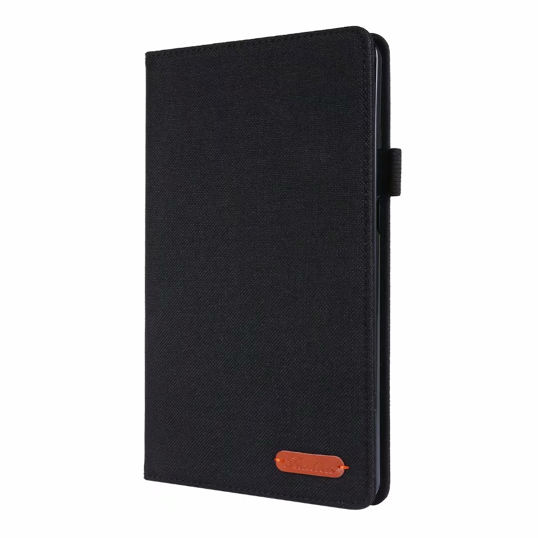 Voor Lenovo Tab M8 Case Pu Leather Stand Cover Voor Lenovo Tab M8 TB-8505F TB-8505X TB-8505I Tablet Case Funda + film Pen: black