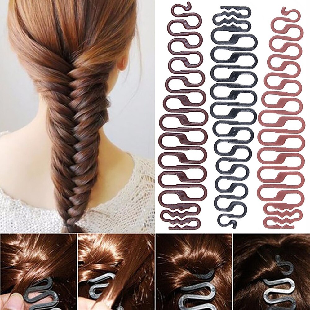 Vrouwen Franse Hair Weave Artefact Fishbone Haar Vlecht Artefact Haar Weave Twist Vlecht Diy Hair Styling Tool