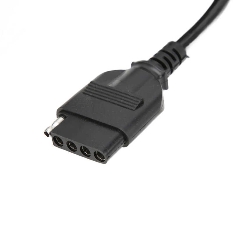 7 Way Round To 5 Way Pin Spiral Trailer Connector Adapter Plug 7 To 5 Way Trailer Connector Weather Resistant Spiral for