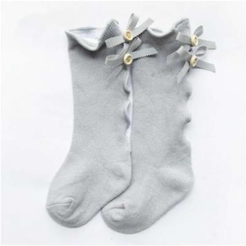 baby girl bow wood ear style baby leg warmers knee high toddler leg warm cotton long tube baby girls lace girl leg warms infant