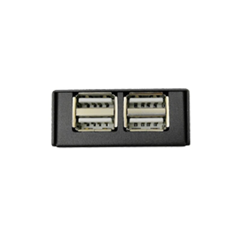 USB 2.0 Switch Manual Button Separator 2 In 4 Out Computer Mouse Keyboard U Disk Printer Sharing Equipment Manual Button Switch