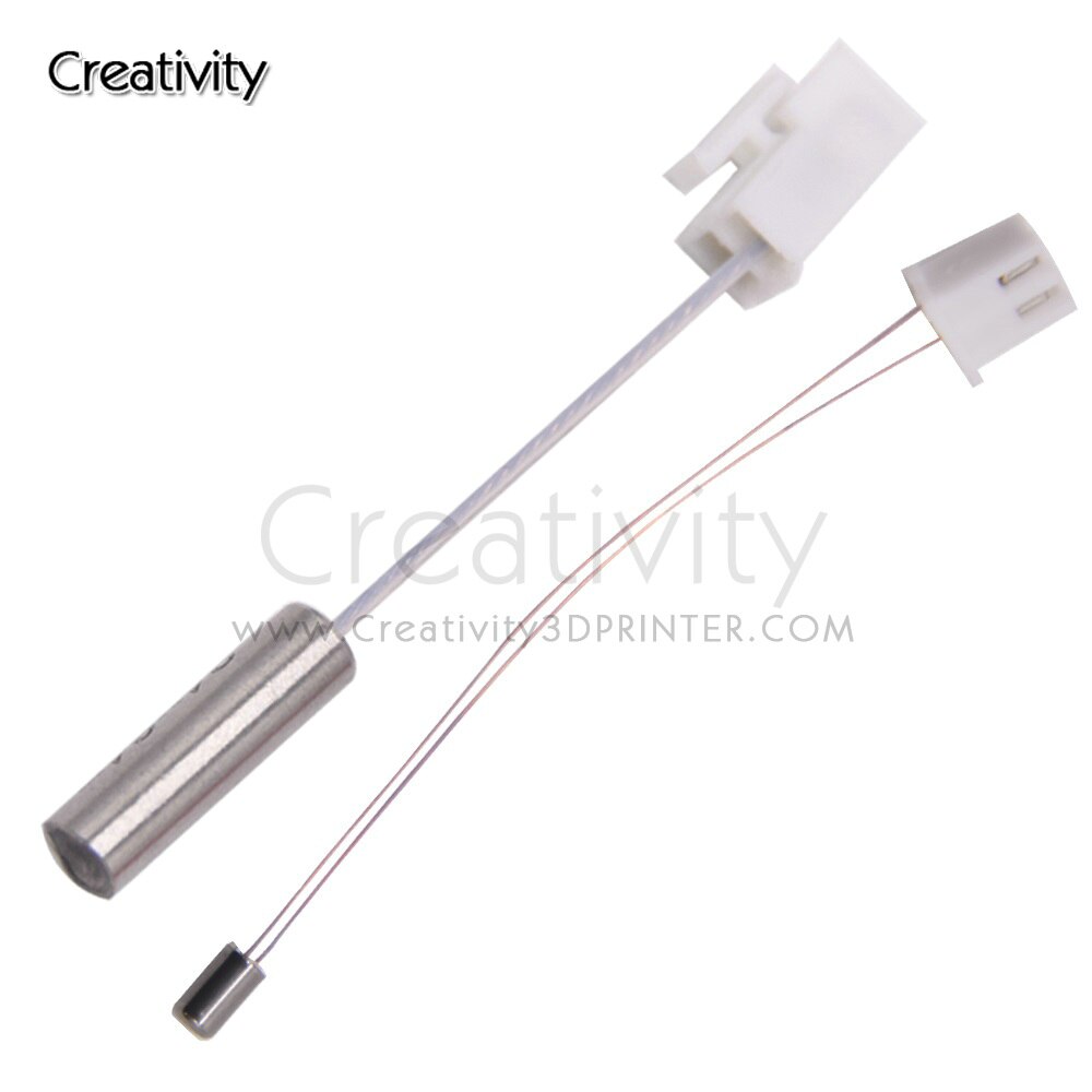 Artyleria Sidewinder X1 / geniusz oryginalny wymienny wkład grzałki czujnik temperatury termistora NTC 3950 100K om