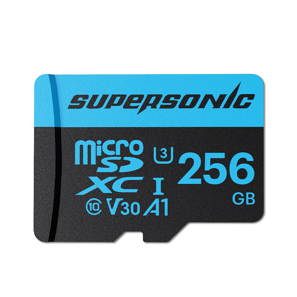 Supersonic micro sd card  c10 32gb 64gb 128gb 256gb u3 4k high speed cartao de memoria flash memory tf mecard  c10: 256gb