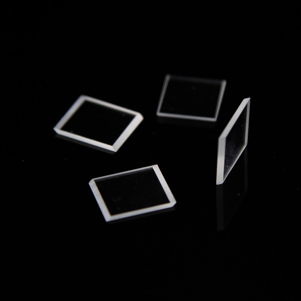 10*10*1 plane mirror is used for physics experiment K9 material glass prism