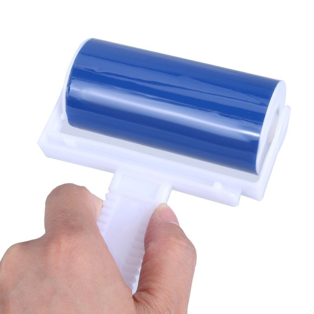 Roller-cleaner pet-cabelo-roupas lavável rolo limpo lint pegajoso picker pet cabelo roupas fluff removedor limpador ferramenta # y10