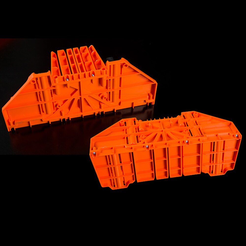 Plastic 14 inch Adjustable Wood Cutting Clamping Miter Saw Case Woodworking Clamping Mitre Saw Box Cutting Tools