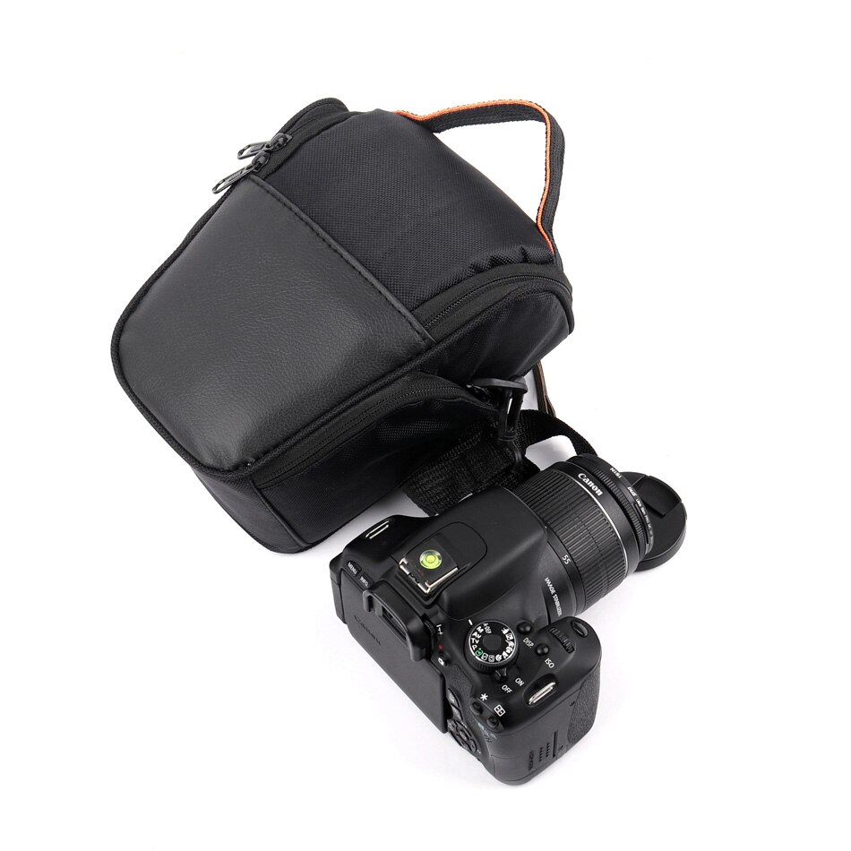 Kinokoo PU Leder Half Case Für Sony Alpha A7R – Bodenschutz In Vintage-Kaffee-Optik